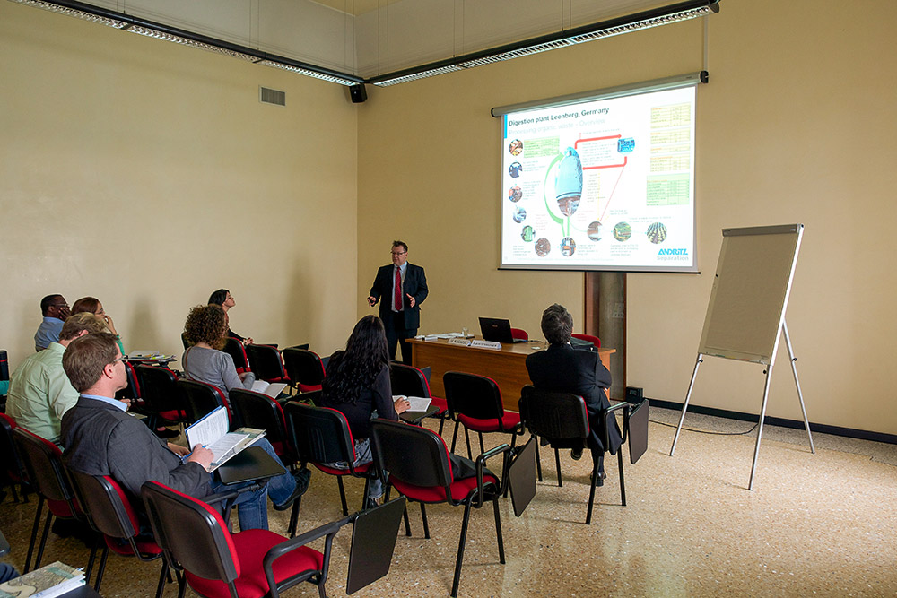 Meeting in Room 8 - San Servolo Island, Venice
