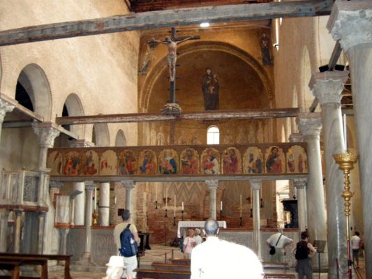 Interno della Basilica di Santa Maria Assunta - Isola di Torcello, Venezia