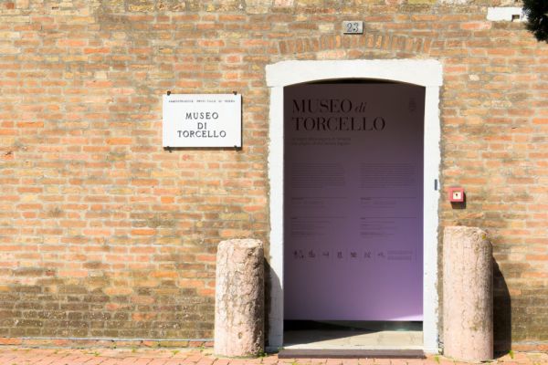 Museum entrance - Torcello Museum, Island of Torcello, Venice