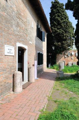 Torcello Museum entrance, exterior - Torcello Island, Venice