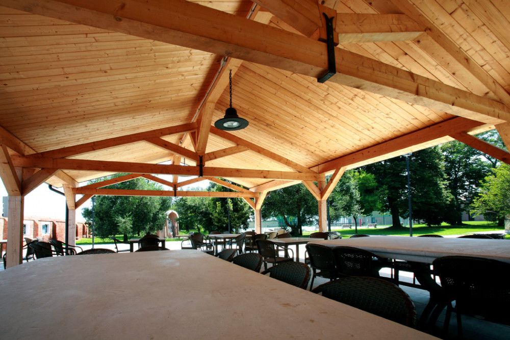 Barbecue BBQ Area  - Island of San Servolo, Venice Italy