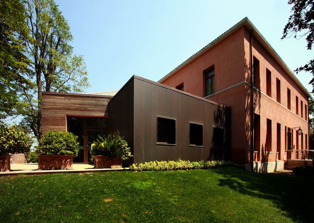 Exterior, Restaurant hall, Island of San Servolo, Venice 