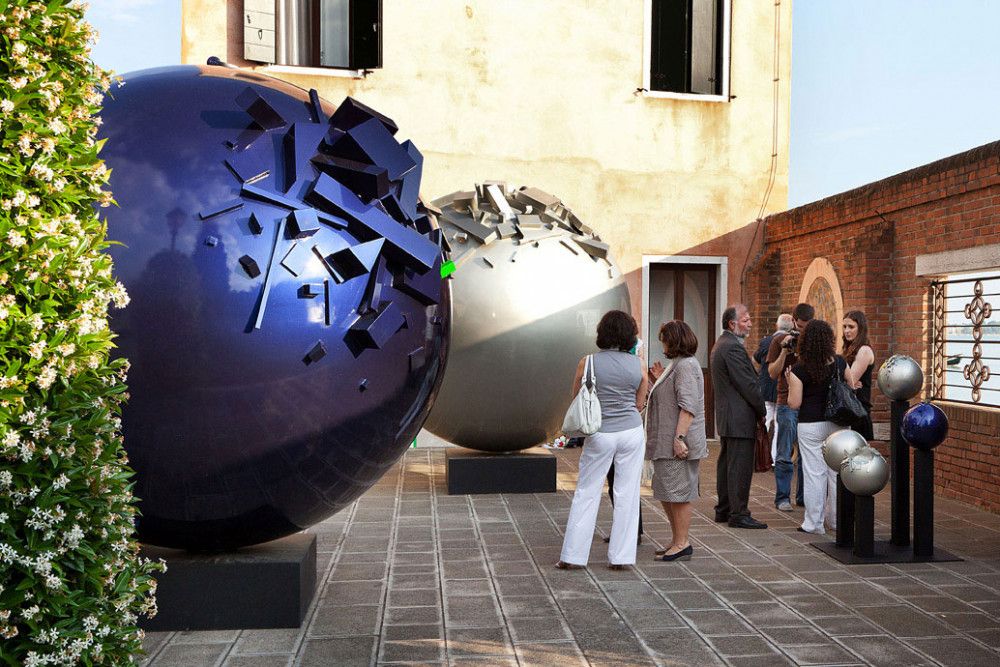 Exhibition hall Libeccio building - San Servolo Island, Venice